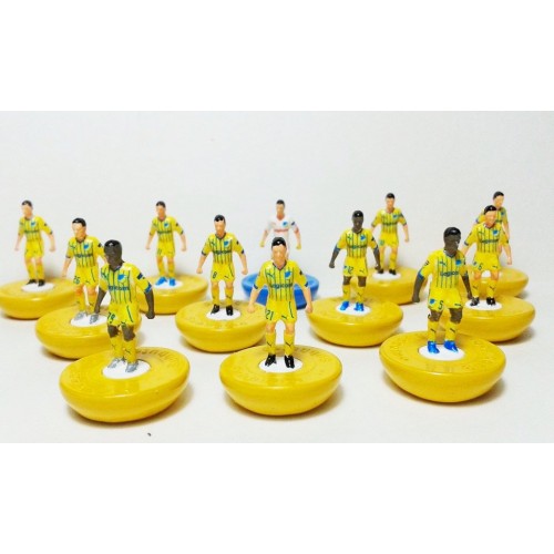 Subbuteo Andrew Table Soccer APOEL 2014-2015 Champions League on Hasbro bases